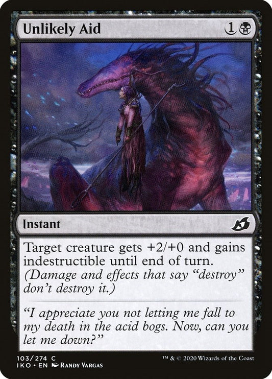 Image for Unlikely Aid (103) (Ikoria: Lair of Behemoths) - Magic: The Gathering