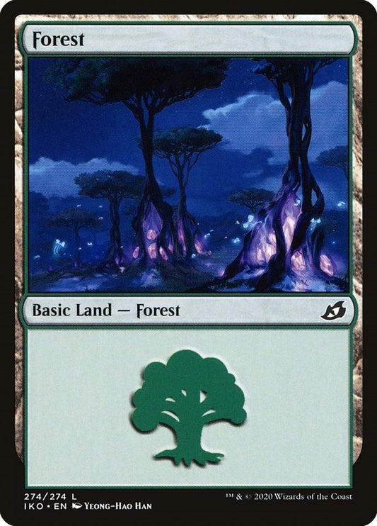 Image for Forest (274) (274) (Ikoria: Lair of Behemoths) - Magic: The Gathering