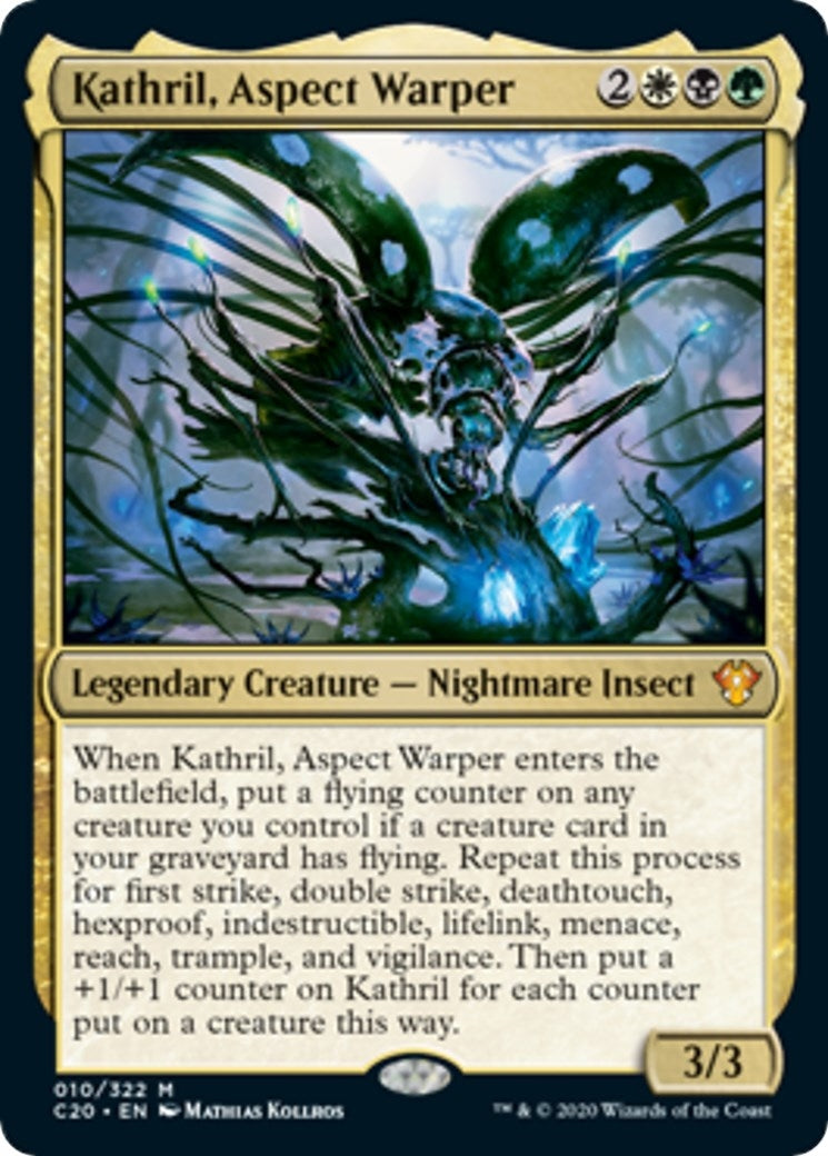 Image for Kathril, Aspect Warper (Commander 2020) (10) (Oversize Cards) - Magic: The Gathering