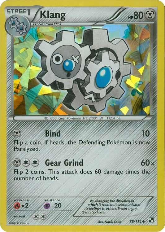 Image for Klang - 75/114 (Cracked Ice Holo) (075/114) (Blister Exclusives) - Pokemon