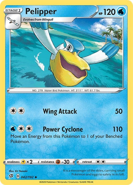 Image for Pelipper (042/192) (SWSH02: Rebel Clash) - Pokemon