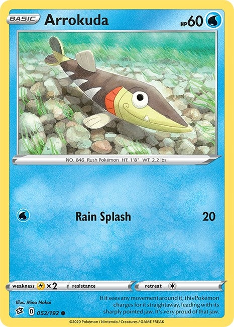 Image for Arrokuda (052/192) (SWSH02: Rebel Clash) - Pokemon