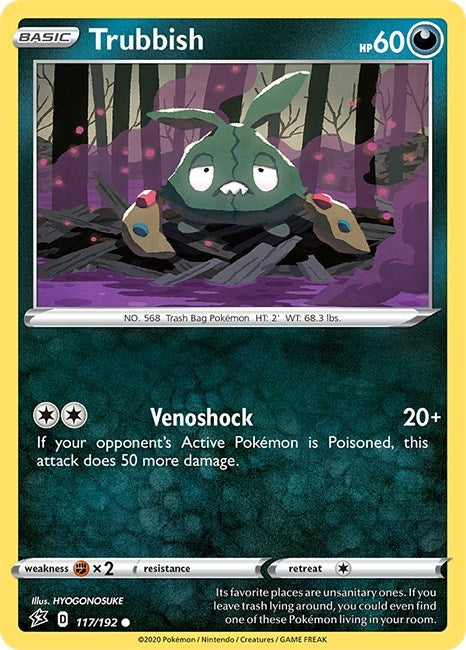 Image for Trubbish (117/192) (SWSH02: Rebel Clash) - Pokemon