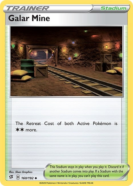 Image for Galar Mine (160/192) (SWSH02: Rebel Clash) - Pokemon