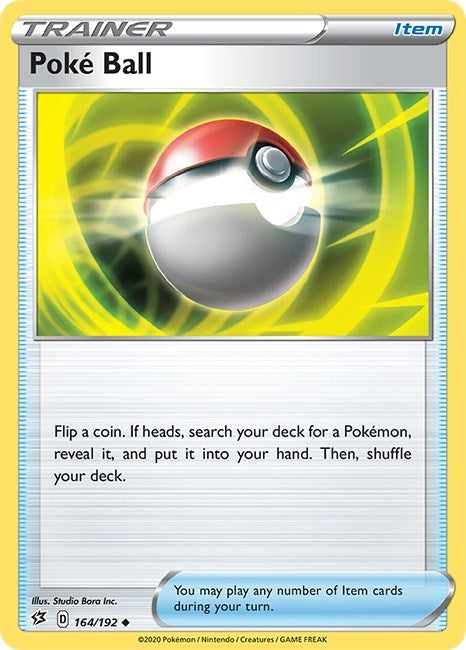 Image for Poke Ball (164/192) (SWSH02: Rebel Clash) - Pokemon
