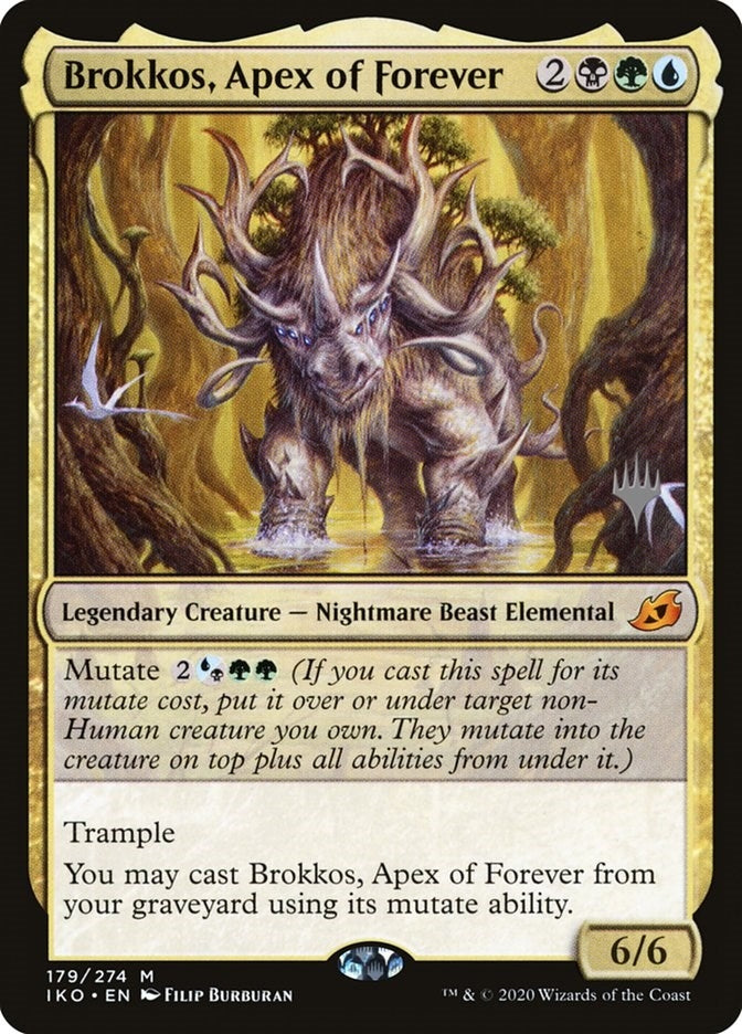 Image for Brokkos, Apex of Forever (179) (Promo Pack: Ikoria) - Magic: The Gathering