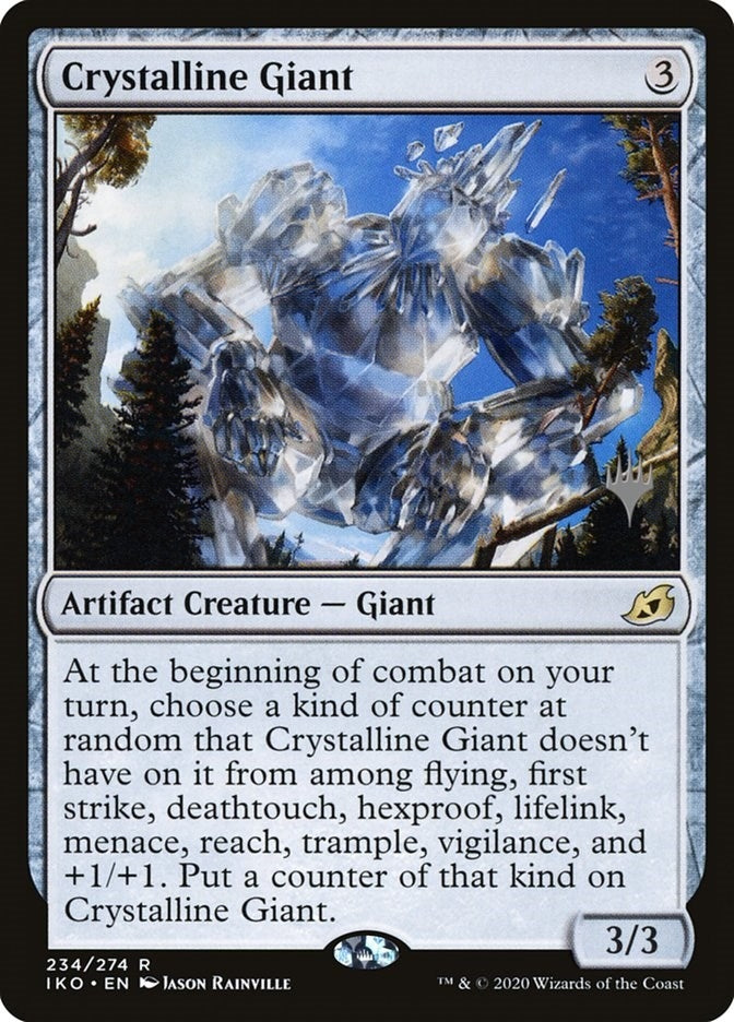 Image for Crystalline Giant (234) (Promo Pack: Ikoria) - Magic: The Gathering