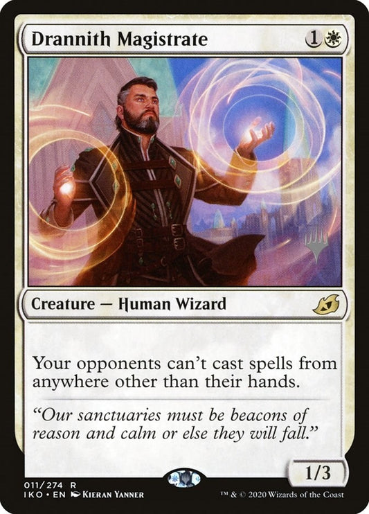 Image for Drannith Magistrate (11) (Promo Pack: Ikoria) - Magic: The Gathering