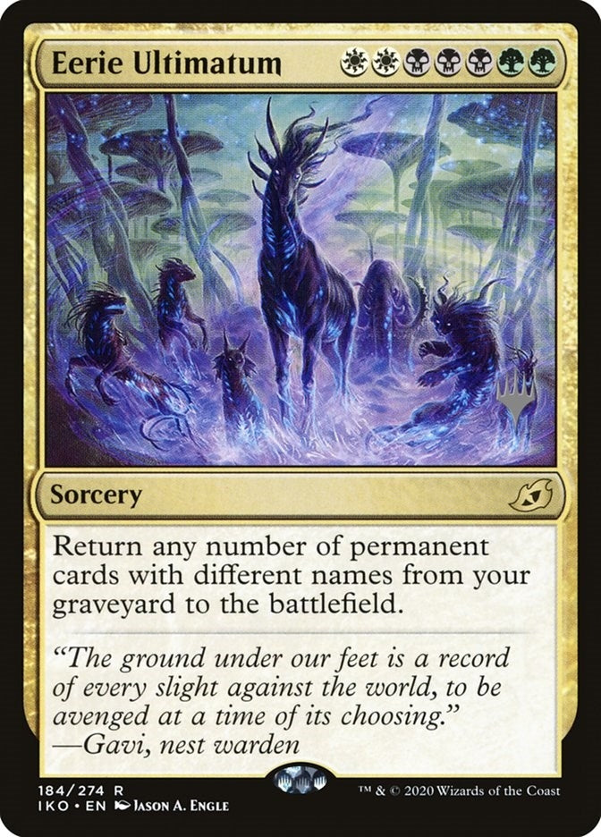 Image for Eerie Ultimatum (184) (Promo Pack: Ikoria) - Magic: The Gathering