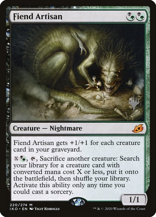 Image for Fiend Artisan (220) (Promo Pack: Ikoria) - Magic: The Gathering