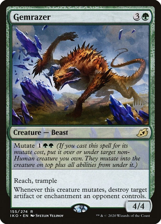 Image for Gemrazer (155) (Promo Pack: Ikoria) - Magic: The Gathering