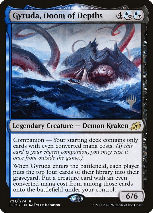 Image for Gyruda, Doom of Depths (221) (Promo Pack: Ikoria) - Magic: The Gathering