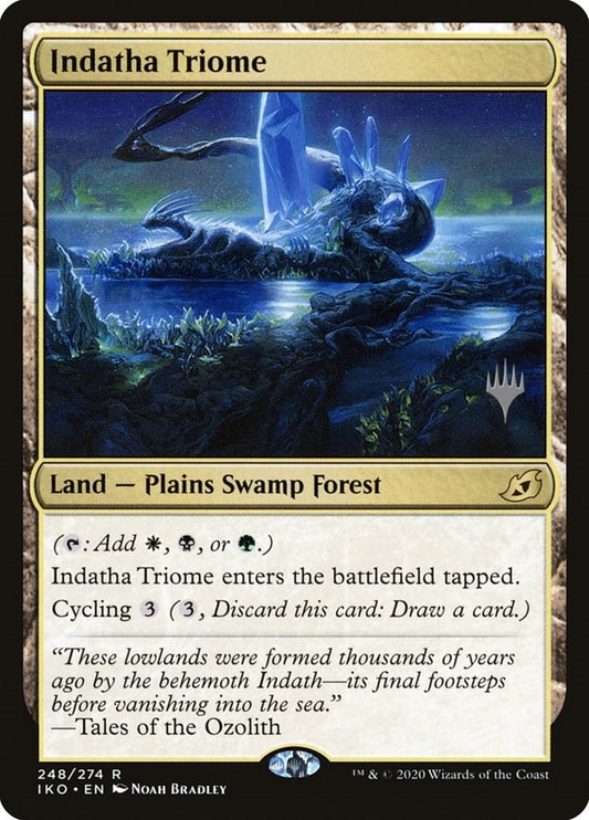 Image for Indatha Triome (248) (Promo Pack: Ikoria) - Magic: The Gathering