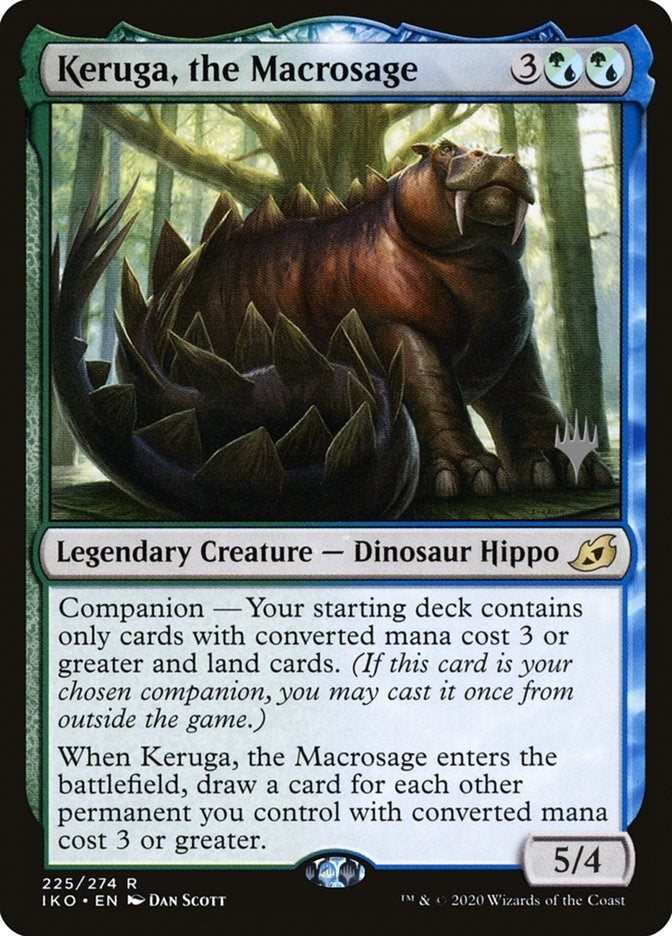 Image for Keruga, the Macrosage (225) (Promo Pack: Ikoria) - Magic: The Gathering