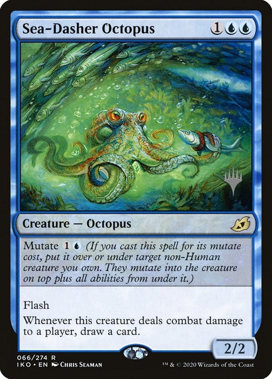 Image for Sea-Dasher Octopus (66) (Promo Pack: Ikoria) - Magic: The Gathering