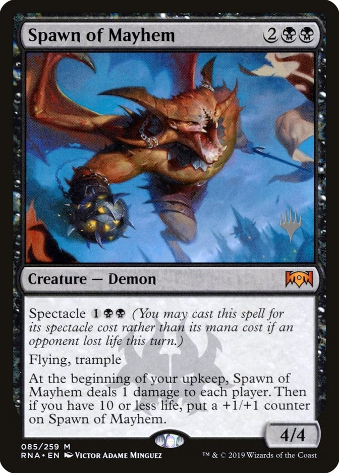 Image for Spawn of Mayhem (85) (Promo Pack: Ikoria) - Magic: The Gathering