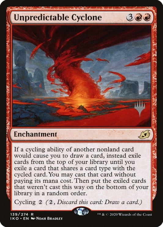 Image for Unpredictable Cyclone (139) (Promo Pack: Ikoria) - Magic: The Gathering