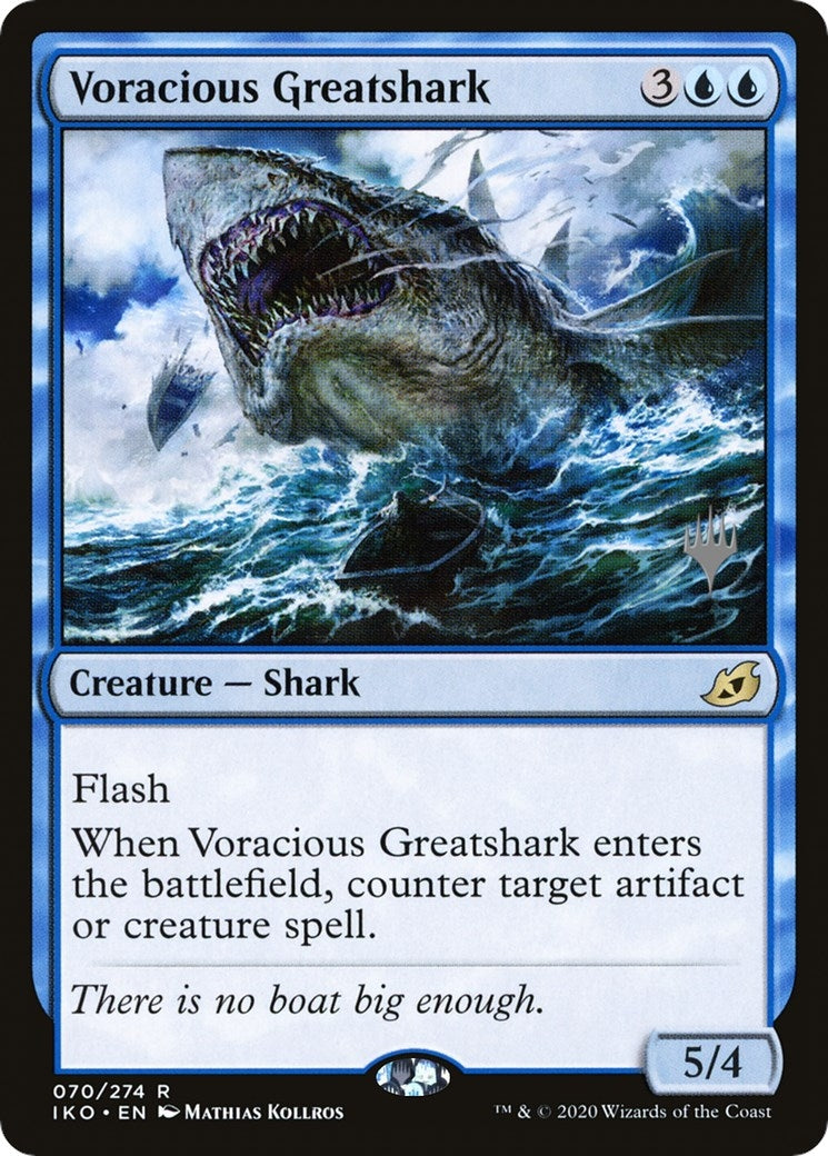 Image for Voracious Greatshark (70) (Promo Pack: Ikoria) - Magic: The Gathering