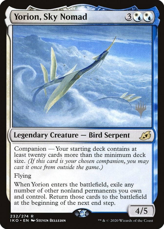 Image for Yorion, Sky Nomad (232) (Promo Pack: Ikoria) - Magic: The Gathering
