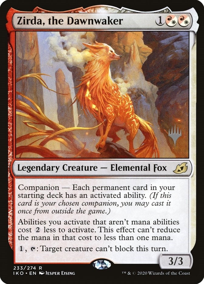 Image for Zirda, the Dawnwaker (233) (Promo Pack: Ikoria) - Magic: The Gathering