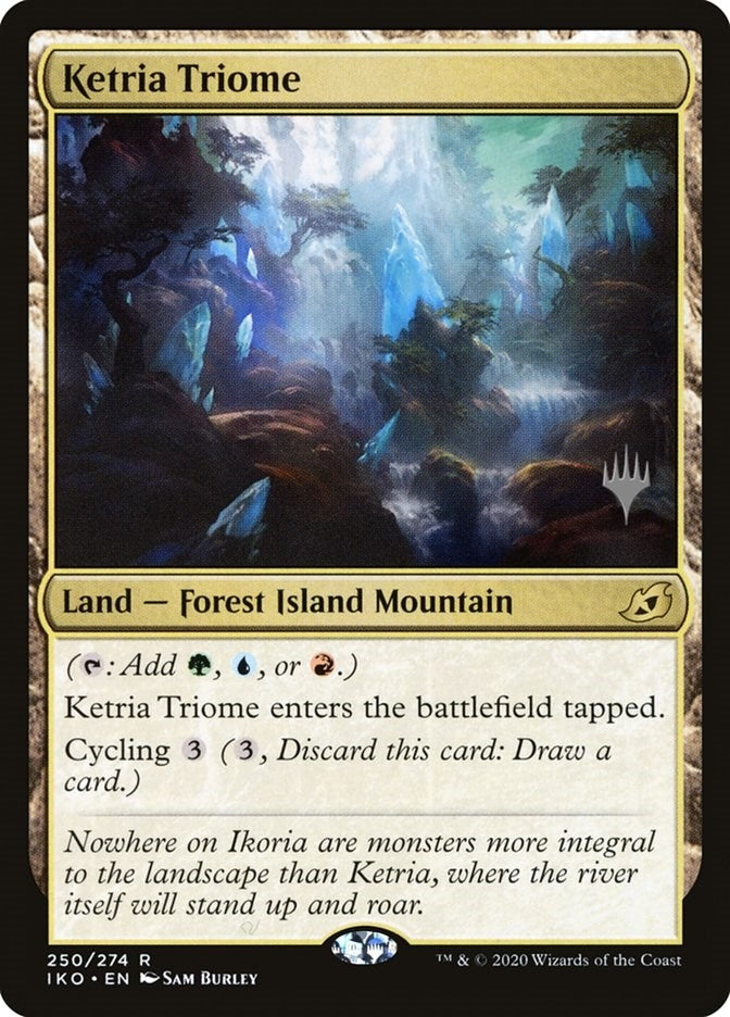 Image for Ketria Triome (250) (Promo Pack: Ikoria) - Magic: The Gathering