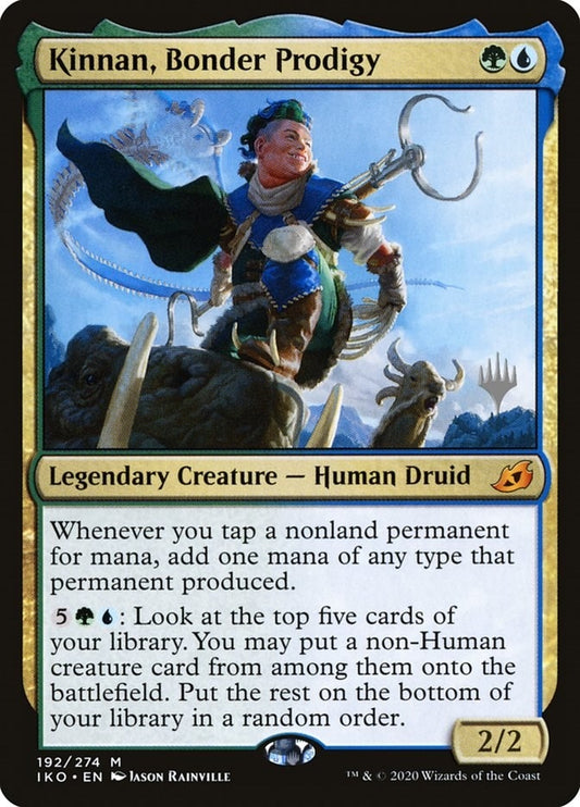 Image for Kinnan, Bonder Prodigy (192) (Promo Pack: Ikoria) - Magic: The Gathering