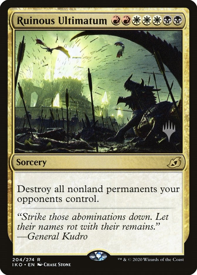 Image for Ruinous Ultimatum (204) (Promo Pack: Ikoria) - Magic: The Gathering