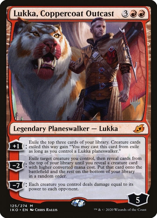 Image for Lukka, Coppercoat Outcast (125) (Promo Pack: Ikoria) - Magic: The Gathering