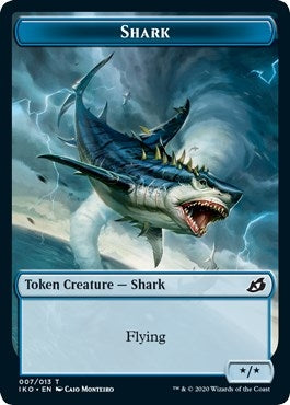 Image for Shark // Human Soldier (005) Double-Sided Token (7 // 5) (Ikoria: Lair of Behemoths) - Magic: The Gathering