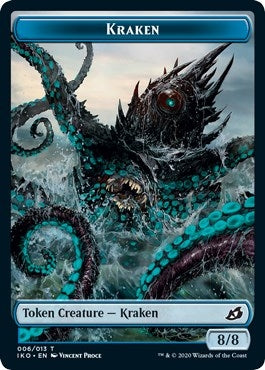 Image for Kraken // Human Soldier (005) Double-Sided Token (6 // 5) (Ikoria: Lair of Behemoths) - Magic: The Gathering
