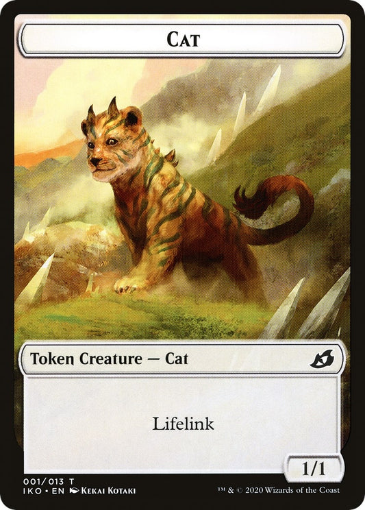 Image for Cat // Human Soldier (004) Double-Sided Token (1 // 4) (Ikoria: Lair of Behemoths) - Magic: The Gathering