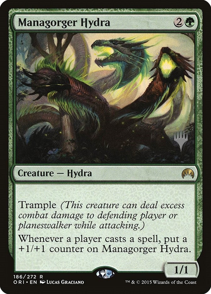 Image for Managorger Hydra (186) (Promo Pack: Ikoria) - Magic: The Gathering