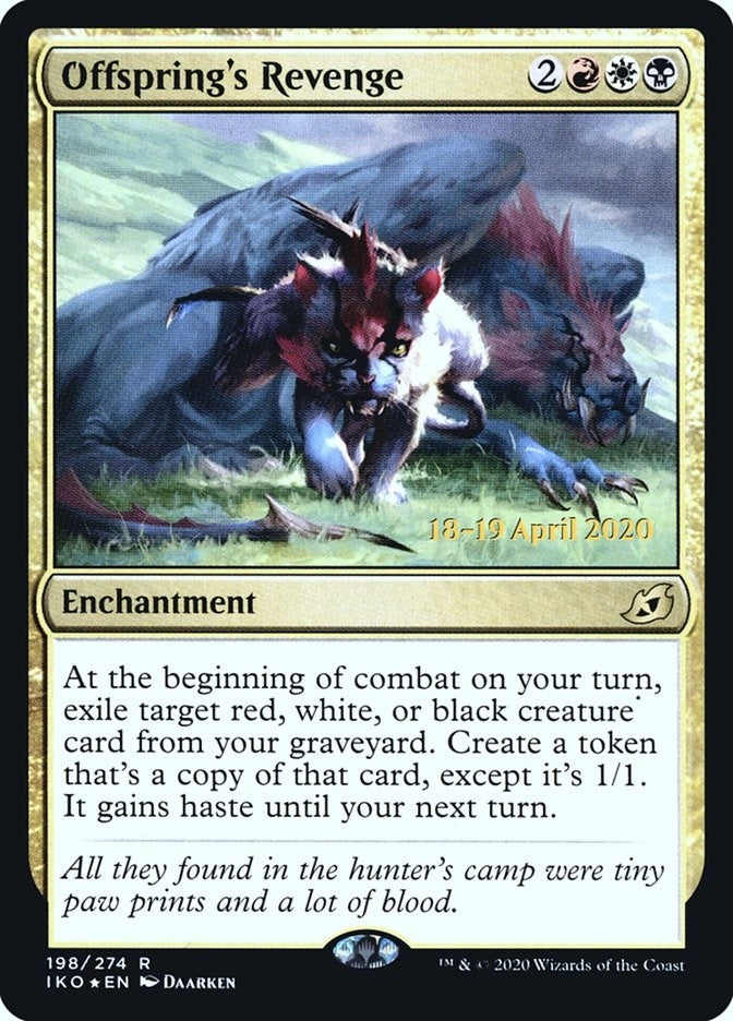 Image for Offspring's Revenge (198) (Prerelease Cards) - Magic: The Gathering