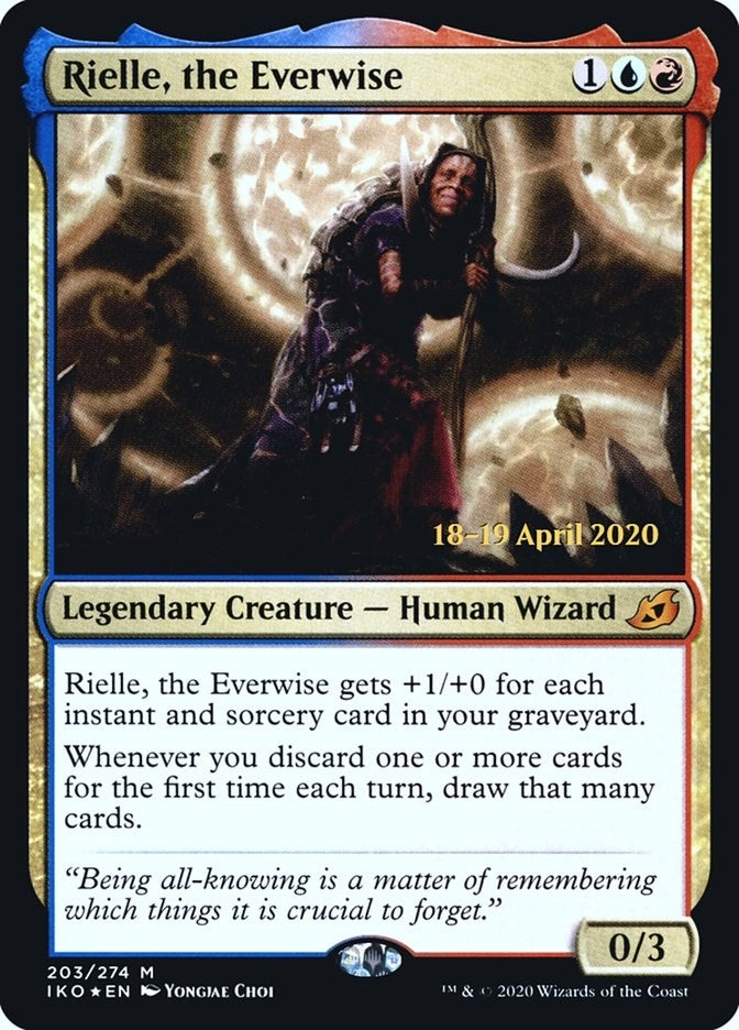 Image for Rielle, the Everwise (203) (Prerelease Cards) - Magic: The Gathering