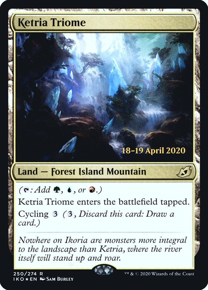 Image for Ketria Triome (250) (Prerelease Cards) - Magic: The Gathering