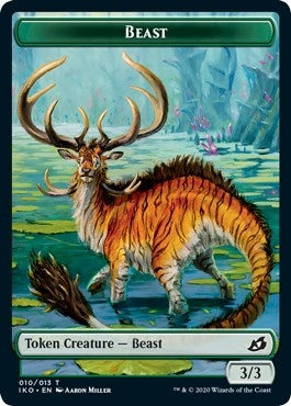 Image for Beast (010) // Snake Double-Sided Token (10 // 15) (Commander 2020) - Magic: The Gathering