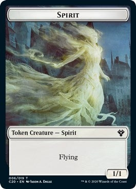 Image for Spirit // Insect (013) Double-Sided Token (6 // 13) (Commander 2020) - Magic: The Gathering