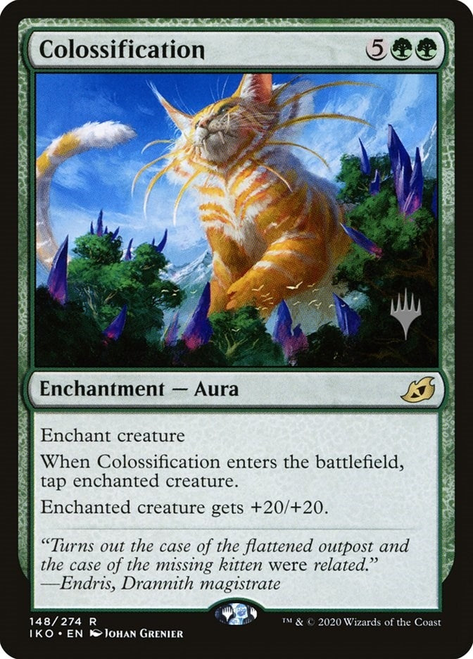 Image for Colossification (148) (Promo Pack: Ikoria) - Magic: The Gathering
