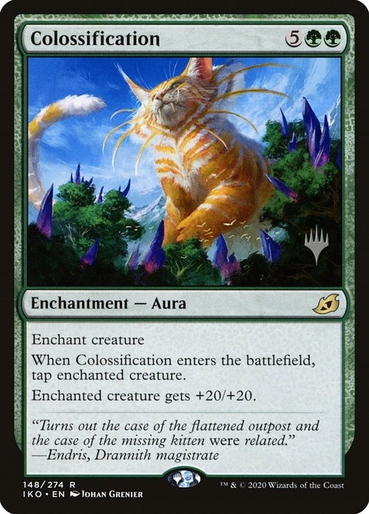 Image for Colossification (148) (Promo Pack: Ikoria) - Magic: The Gathering