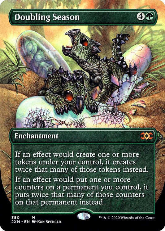 Image for Doubling Season (Borderless) (350) (Double Masters) - Magic: The Gathering