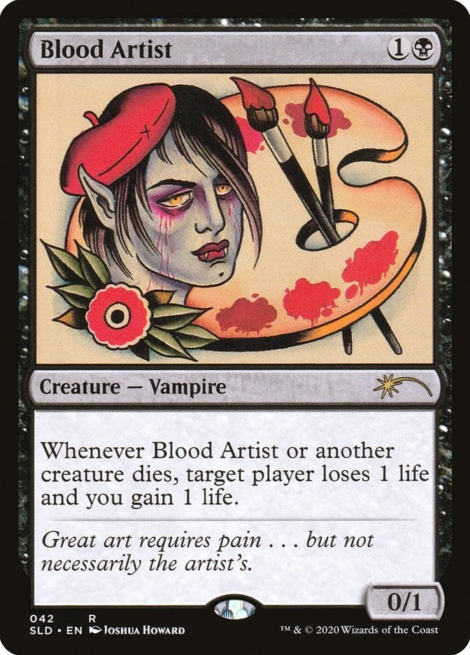 Image for Blood Artist (42) (Secret Lair Drop Series) - Magic: The Gathering