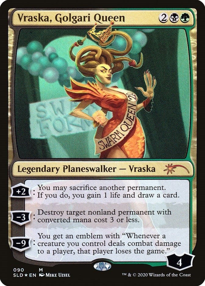 Image for Vraska, Golgari Queen (090) (90) (Secret Lair Drop Series) - Magic: The Gathering