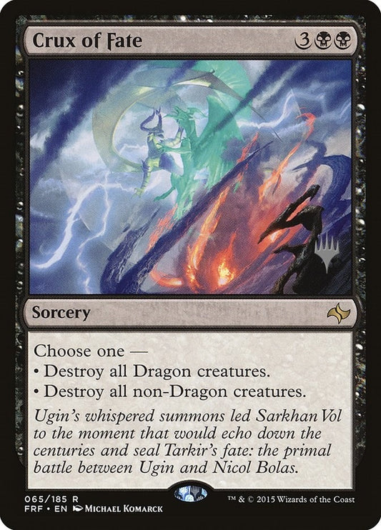 Image for Crux of Fate (65) (Promo Pack: Ikoria) - Magic: The Gathering