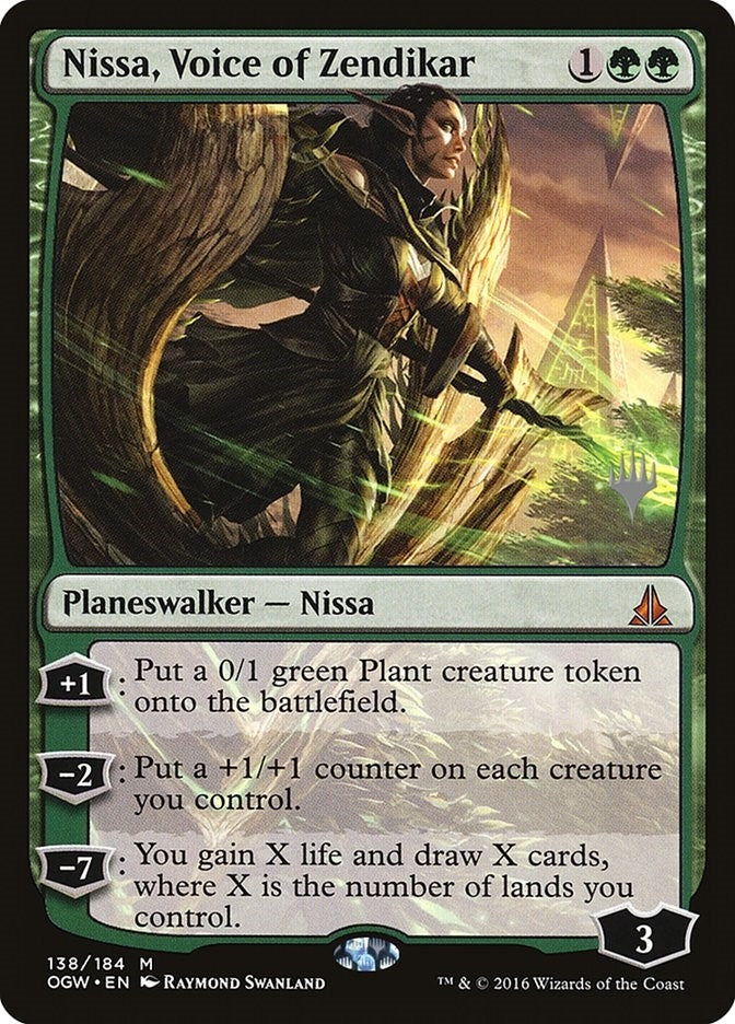 Image for Nissa, Voice of Zendikar (138) (Promo Pack: Ikoria) - Magic: The Gathering