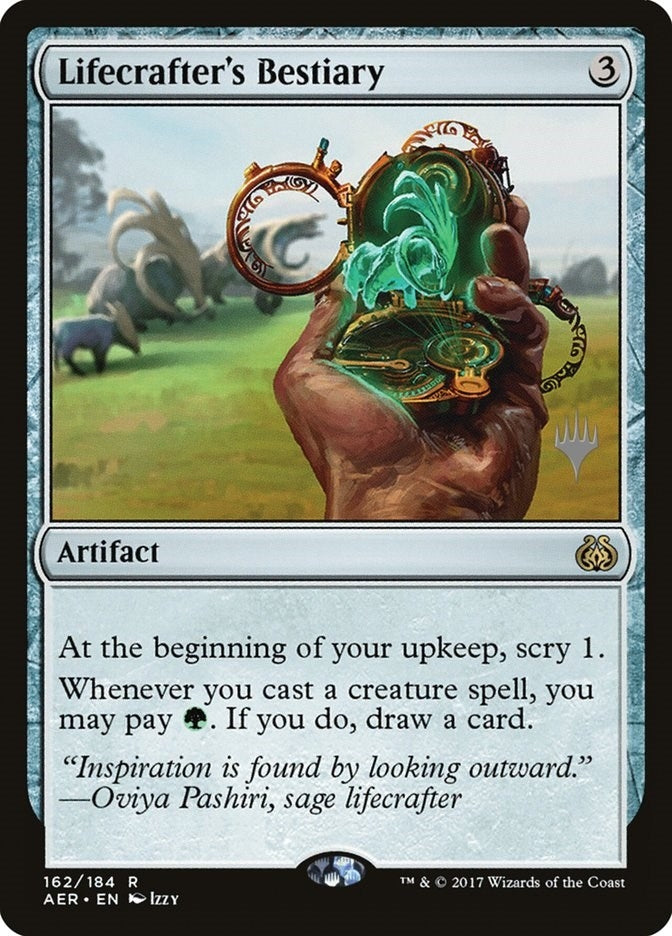 Image for Lifecrafter's Bestiary (162) (Promo Pack: Ikoria) - Magic: The Gathering