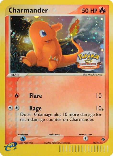 Image for Charmander - 98/97 (City Championships) (098/097) (League & Championship Cards) - Pokemon