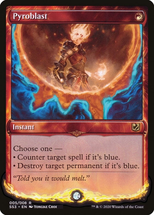 Image for Pyroblast (5) (Signature Spellbook: Chandra) - Magic: The Gathering