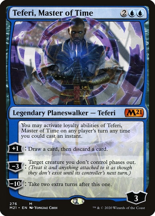 Image for Teferi, Master of Time (276) (276) (Core Set 2021) - Magic: The Gathering