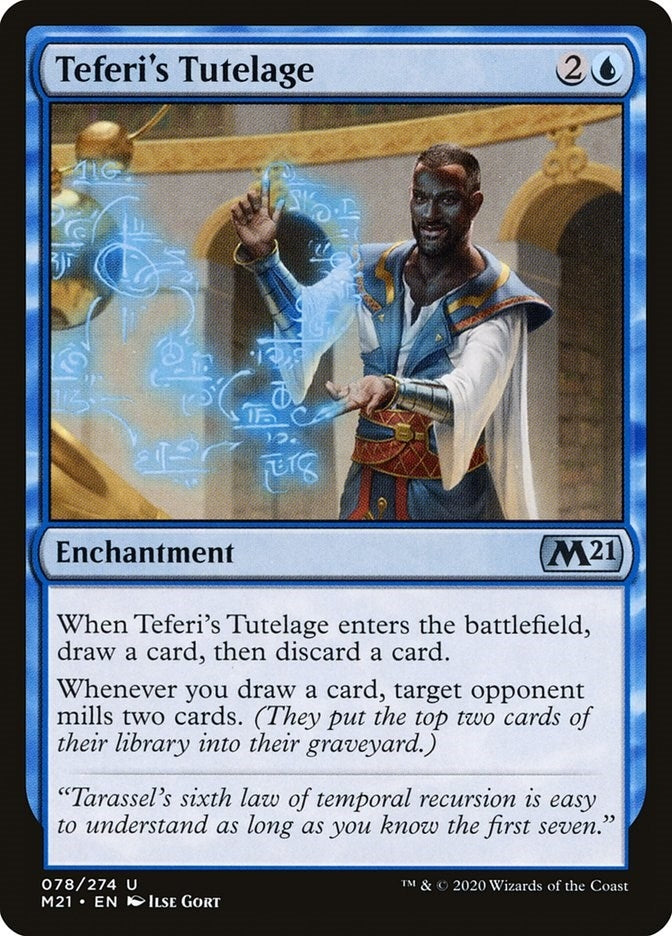 Image for Teferi's Tutelage (78) (Core Set 2021) - Magic: The Gathering