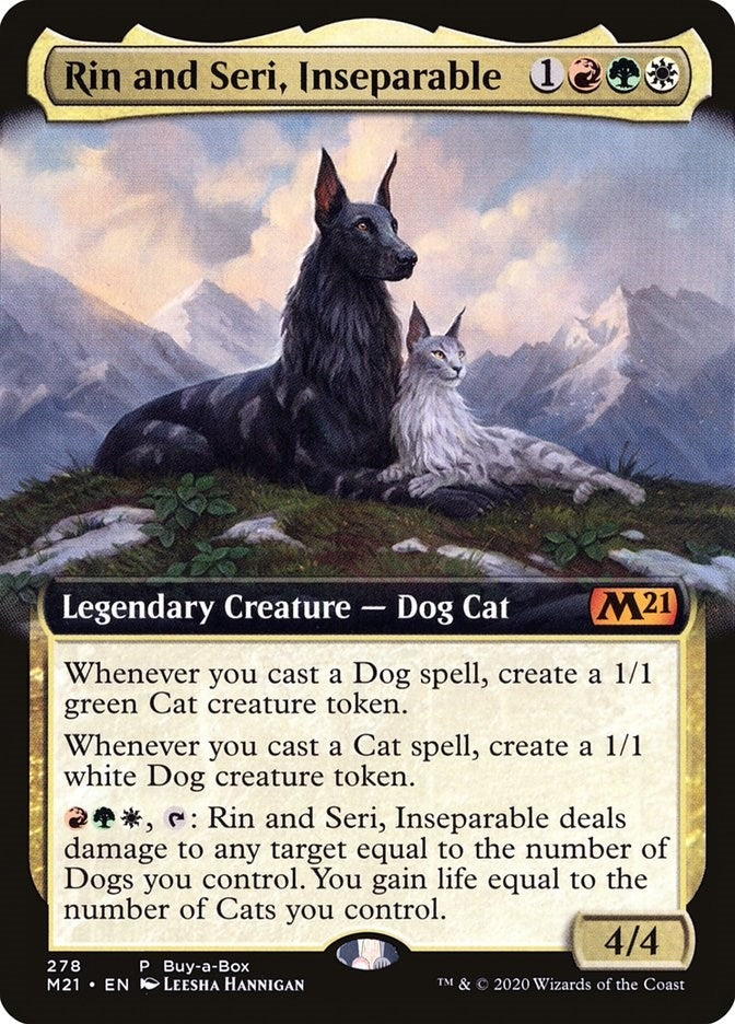 Image for Rin and Seri, Inseparable (278) (Buy-A-Box Promos) - Magic: The Gathering